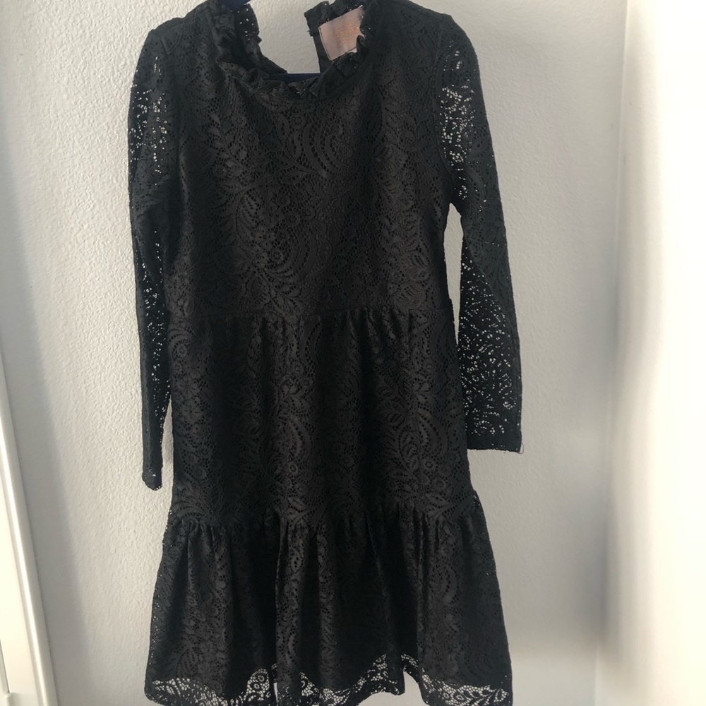 NEW Creamie Black Lace Dress